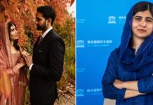 Malala Yousafzai, Nobel laureate, human rights activist and girls’ education champion, gets married in England Malala Yousafzai
