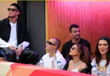 Justin and Hailey Bieber double date with Kendall Jenner and Devin Booker’s Super Bowl 2022